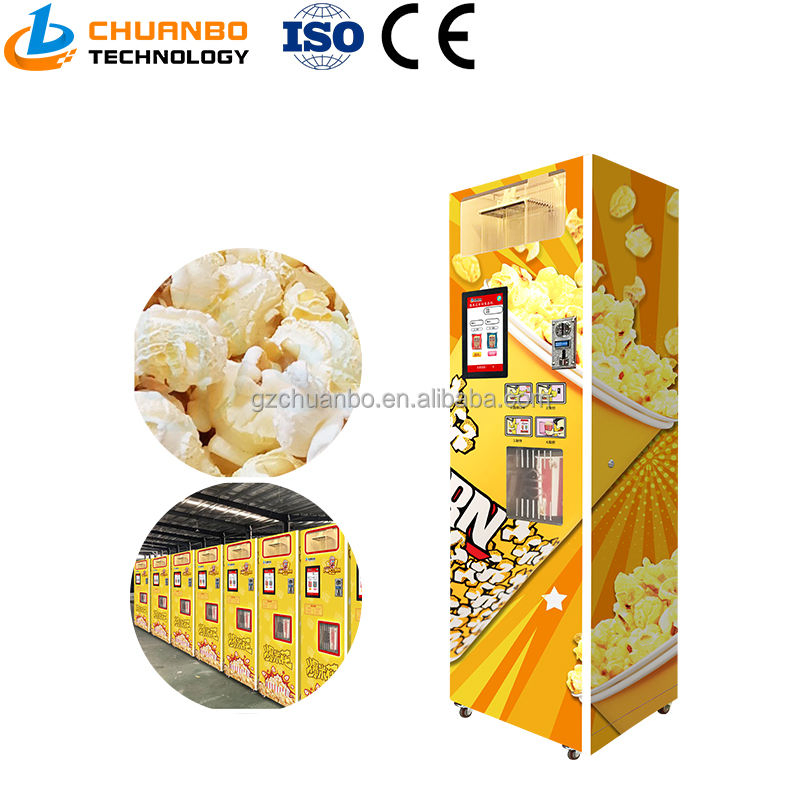 Factory Digital Corn Automatic Popcorn Vending Machine Price with High Quality Popcorn Machine