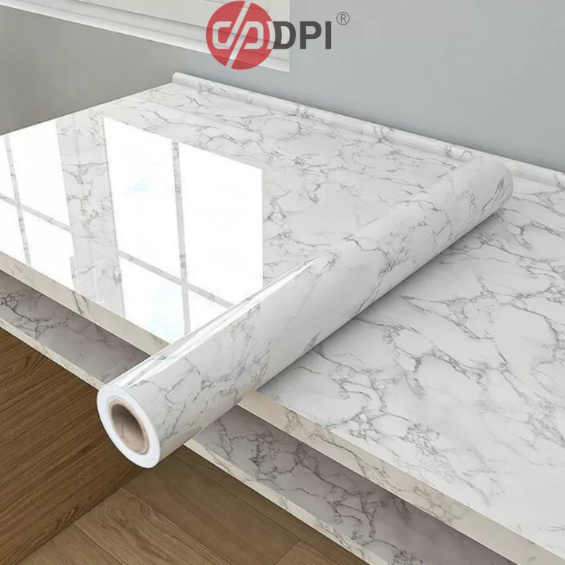 Мраморная пленка для интерьера, устойчивая к пятнам