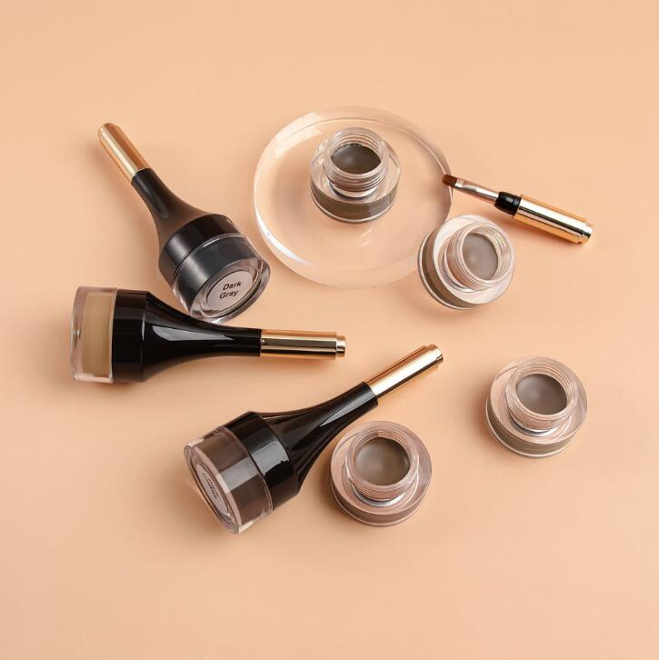 Custom Vegan Eye Brow Cream Makeup Eyebrow Gel Waterproof Eye Brow Gel Eyebrow Pomade