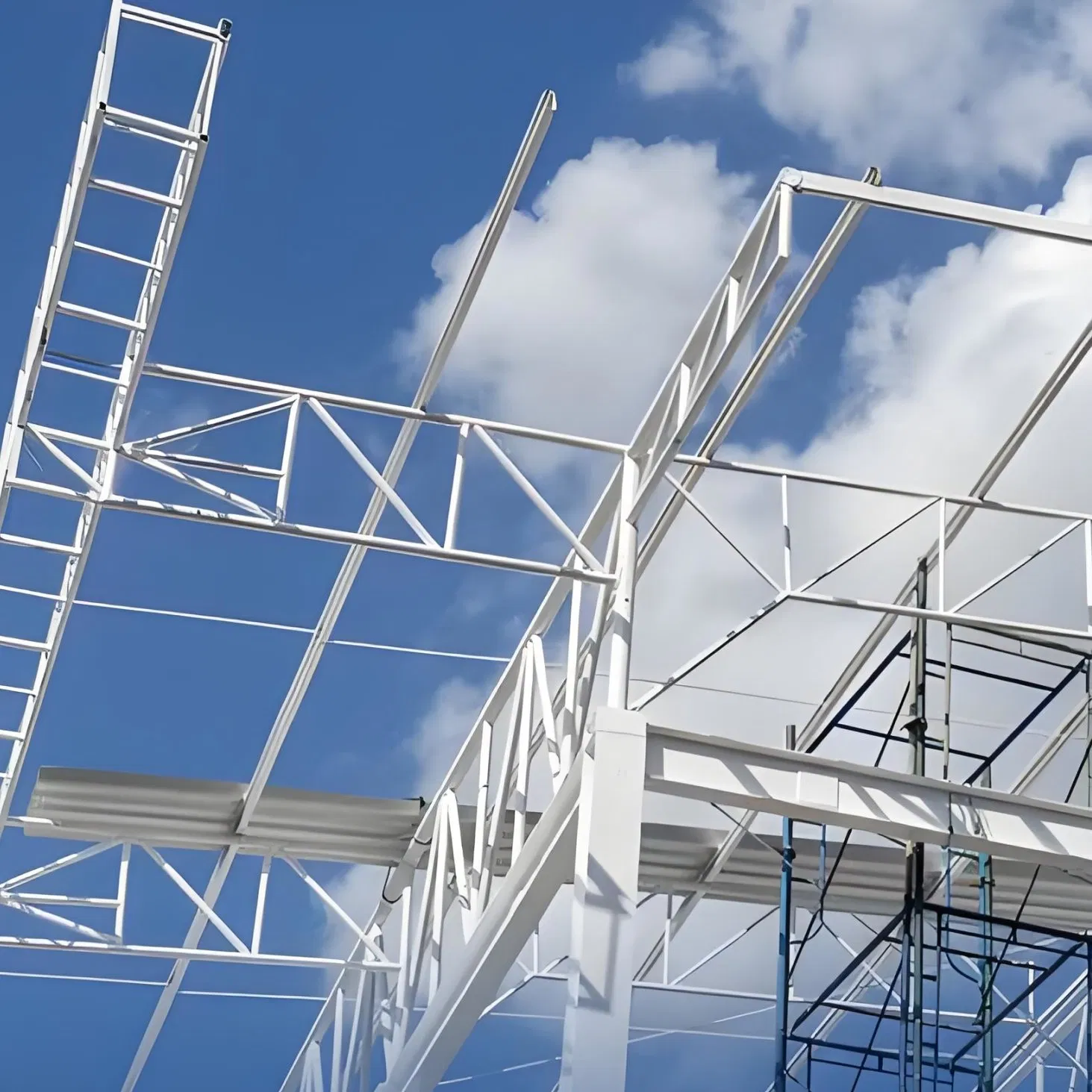 High-Tensile Q355b Heavy Steel Structure Frame for High-Rise Industrial Building
