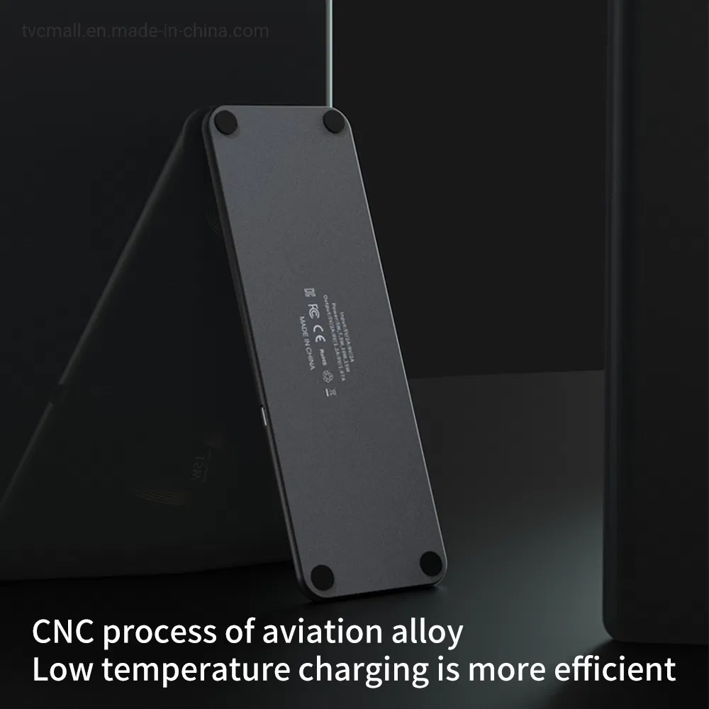 2 in 1 Magnetic Wireless Charger for iPhone 13 / 12 Series Dual 15W Fast Charging Station Portable Visible Charging Pad