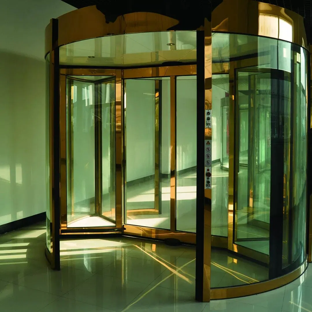 Large-Scale Automatic Revolving Door High-Capacity Glass Doors Non-Standard Big Door