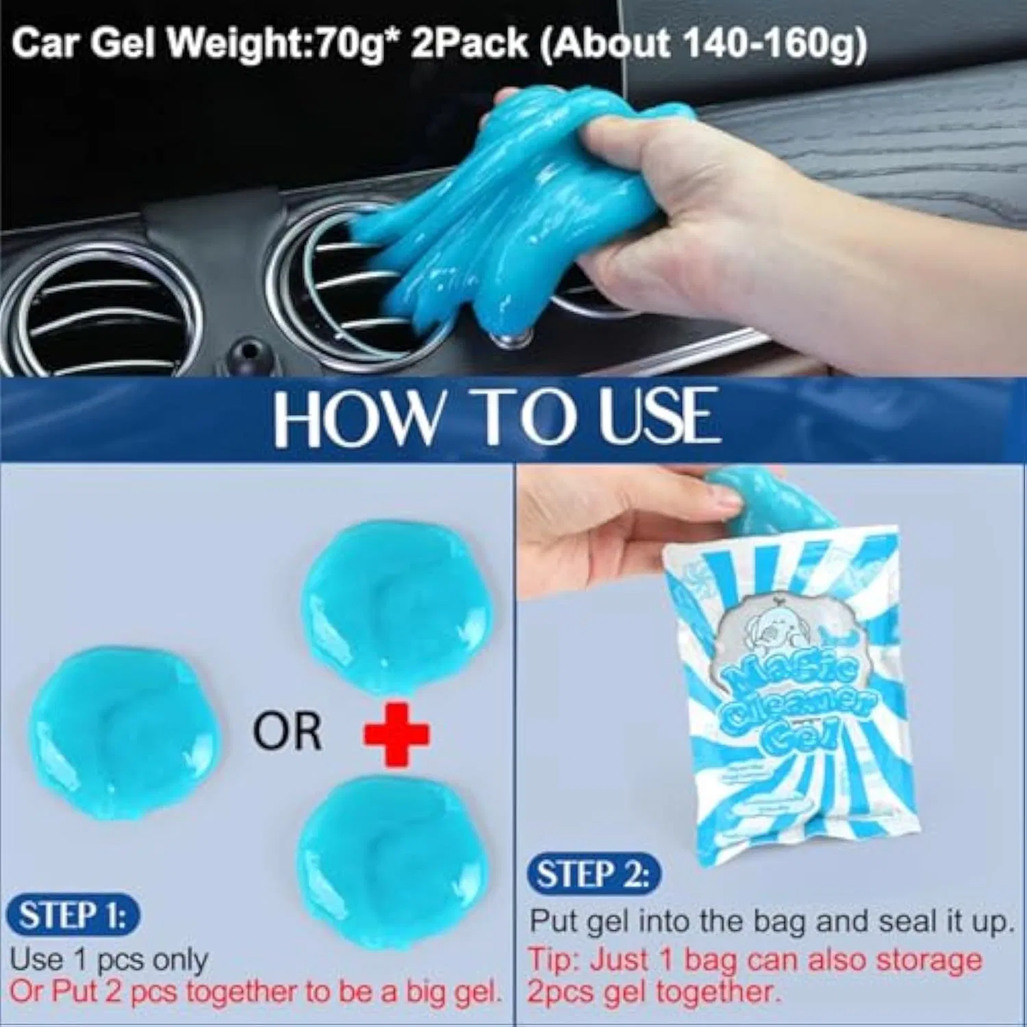 Cross-Border Gel Kit for Car Truck Interior