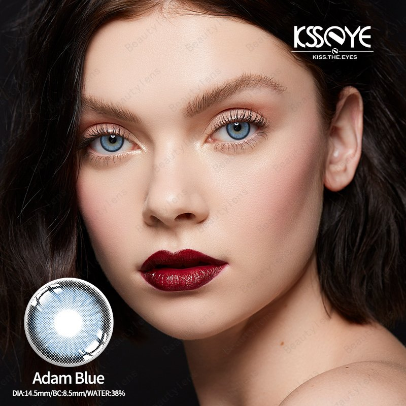 Hot Sale Ksseye Tinted Prescription Contact Lens Colored Circle Soft OEM Wholesale Optical Contacts CE Certified Prescriptions Contact Lenses with Degree