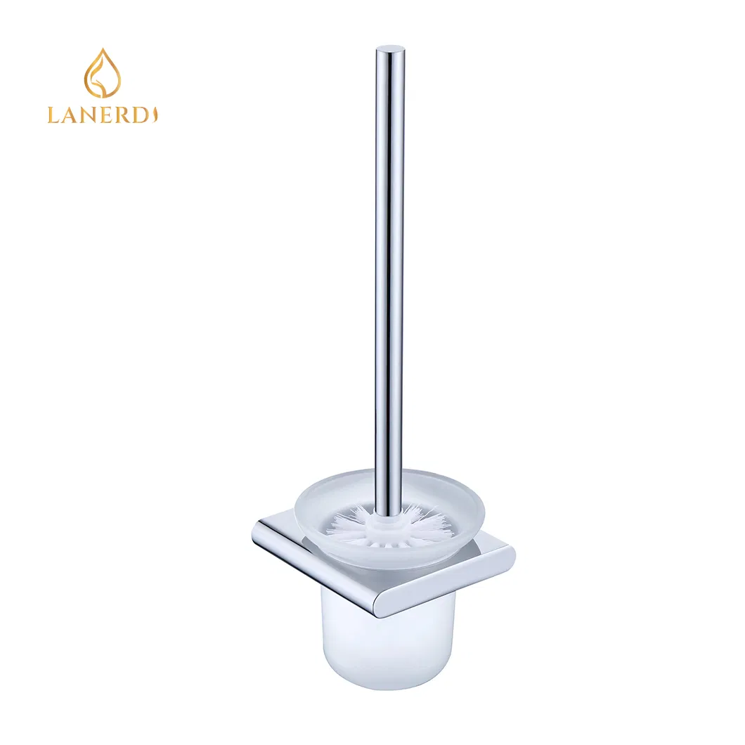 Настенный держатель для ершика Anmei Premium с чашей из стекла