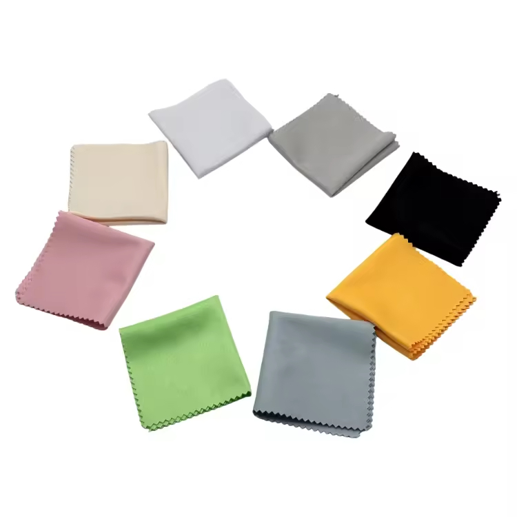 Free Design High Quality Custom Logo Black Micro Fiber Microfibre Microfiber Cloth for Glasses