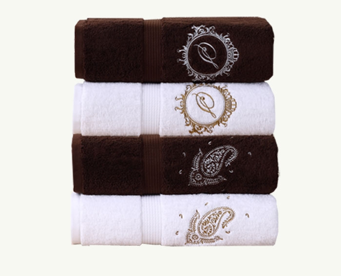 Custom Logo Luxury Hand Face White Hotel Towel Set Quality Hotel Bath Towel 100% Cotton Soft Hotel Towel
