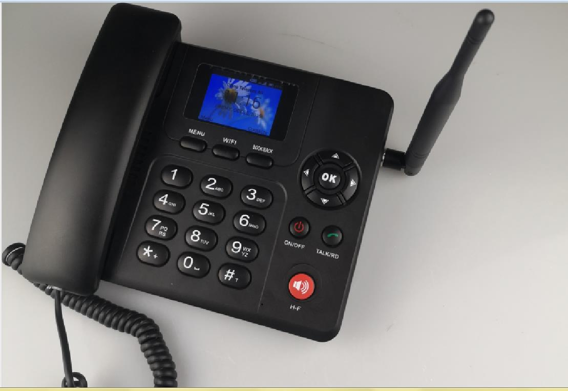 4G Lte Volte Fixed Wireless Phone with WiFi Hotspot SIM Card Android GSM 4G Desktop Phones