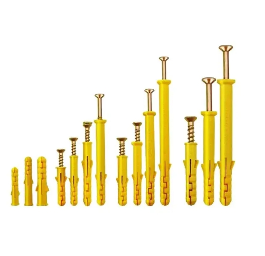 Plastic Drywall Anchor with Self Tapping Screw
