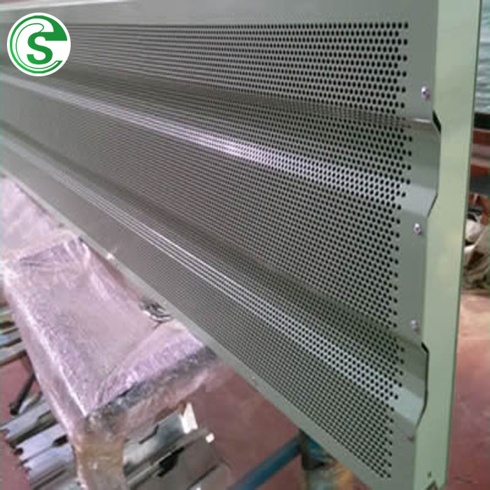 Highway Noise Barrier Aluminum Steel Noise Protection Barrier