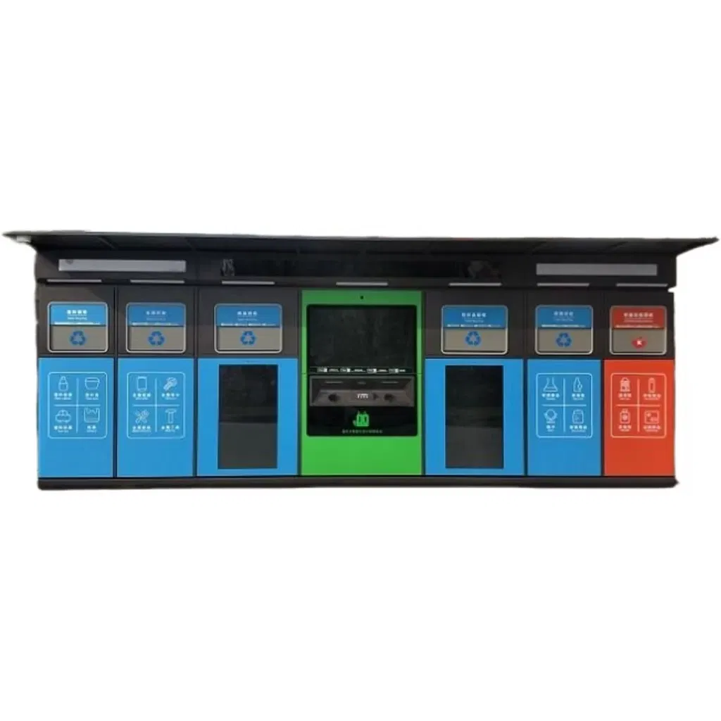 OEM Customized Public Heavy-Duty Auto-Sterilize Recycling Station Intelligent Sorting Dustbin