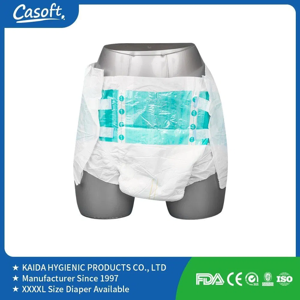 Bulky Casoft Extra Absorbent Adult Nighttime Tabbed Briefs Diapers for Bowl Incontinence in Philippines Russia Korea Us Malaysia Peru Chile EU China