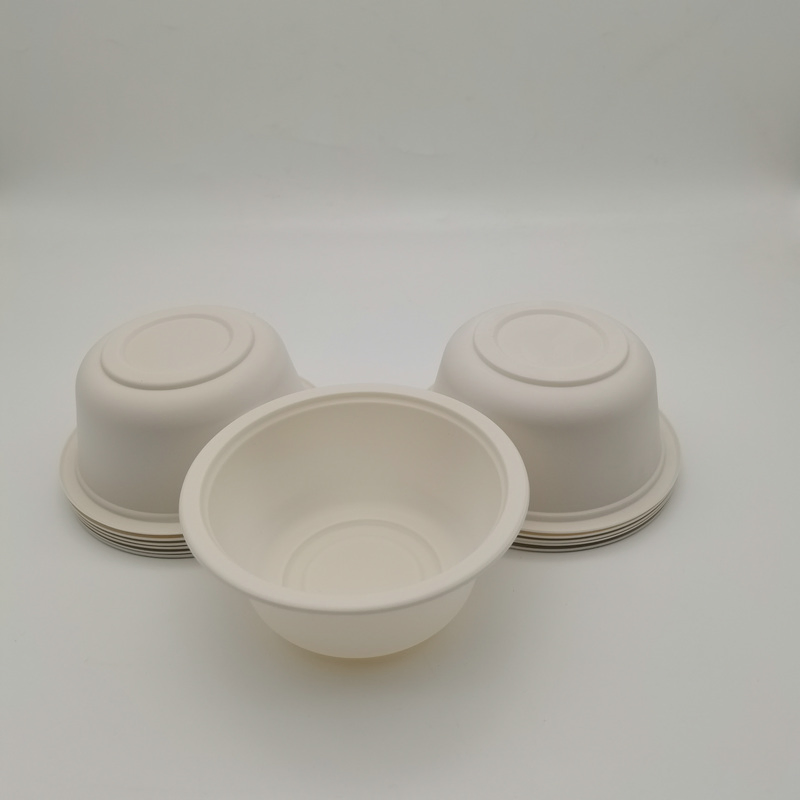 High Quality Biodegradable Cornstarch Disposable Bowl Salad Dessert Bowl