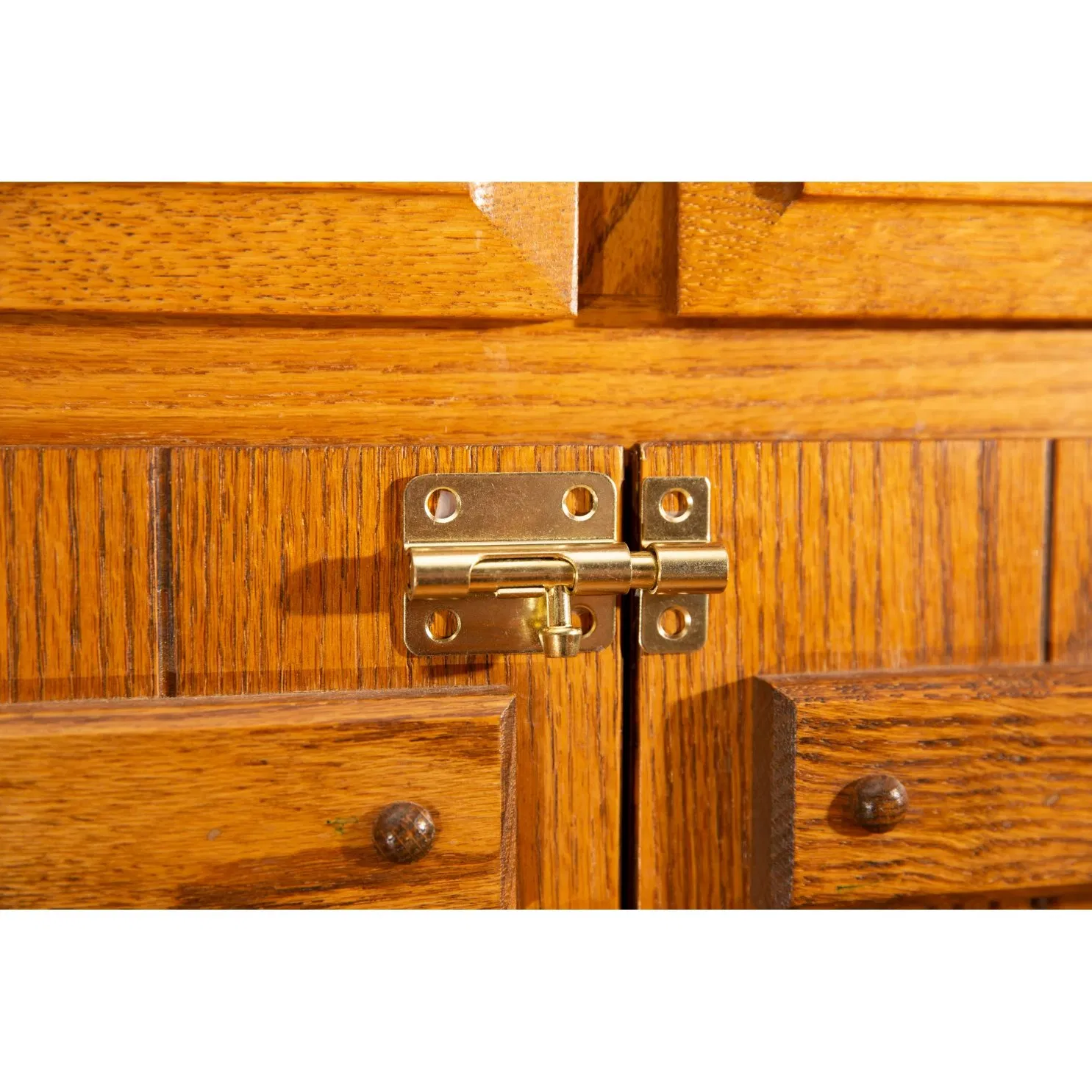 2-1/2 in. Barrel Bolt Brass Plated