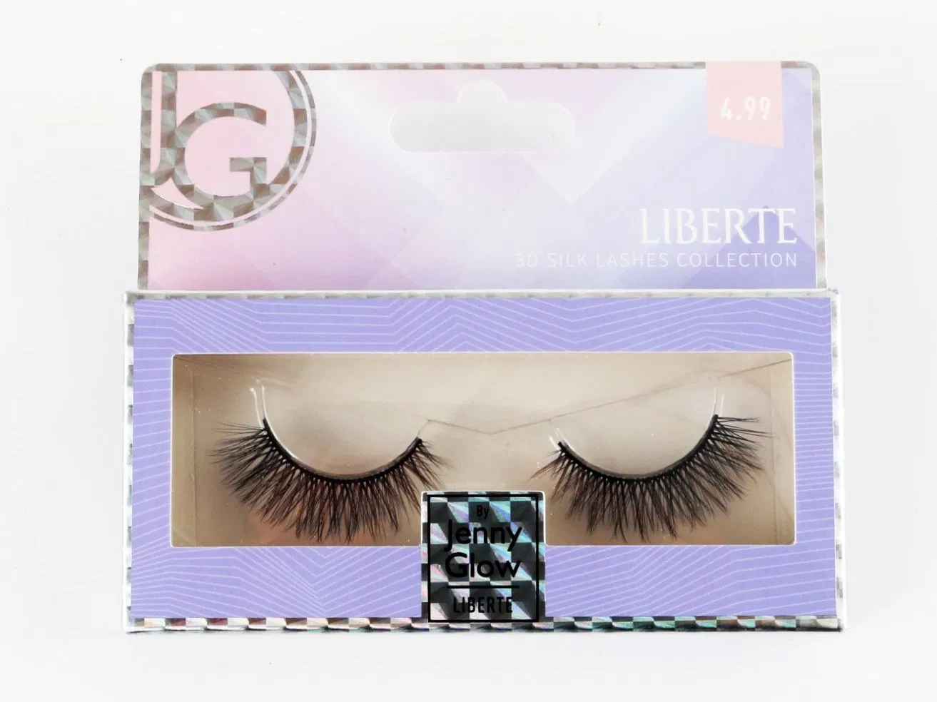 Faux Mink Lashes Silk Eyelashes Volume Lash Strips Eyelashes Eyelash with Custom Logo Packaging