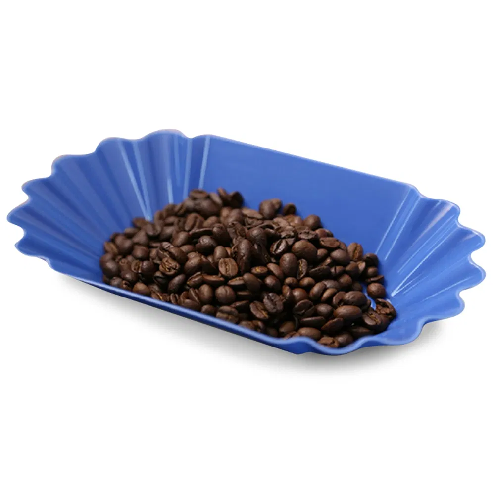 1PC Plastic Coffee Bean Baking Serving Tray for Home Kitchen Cafe Display