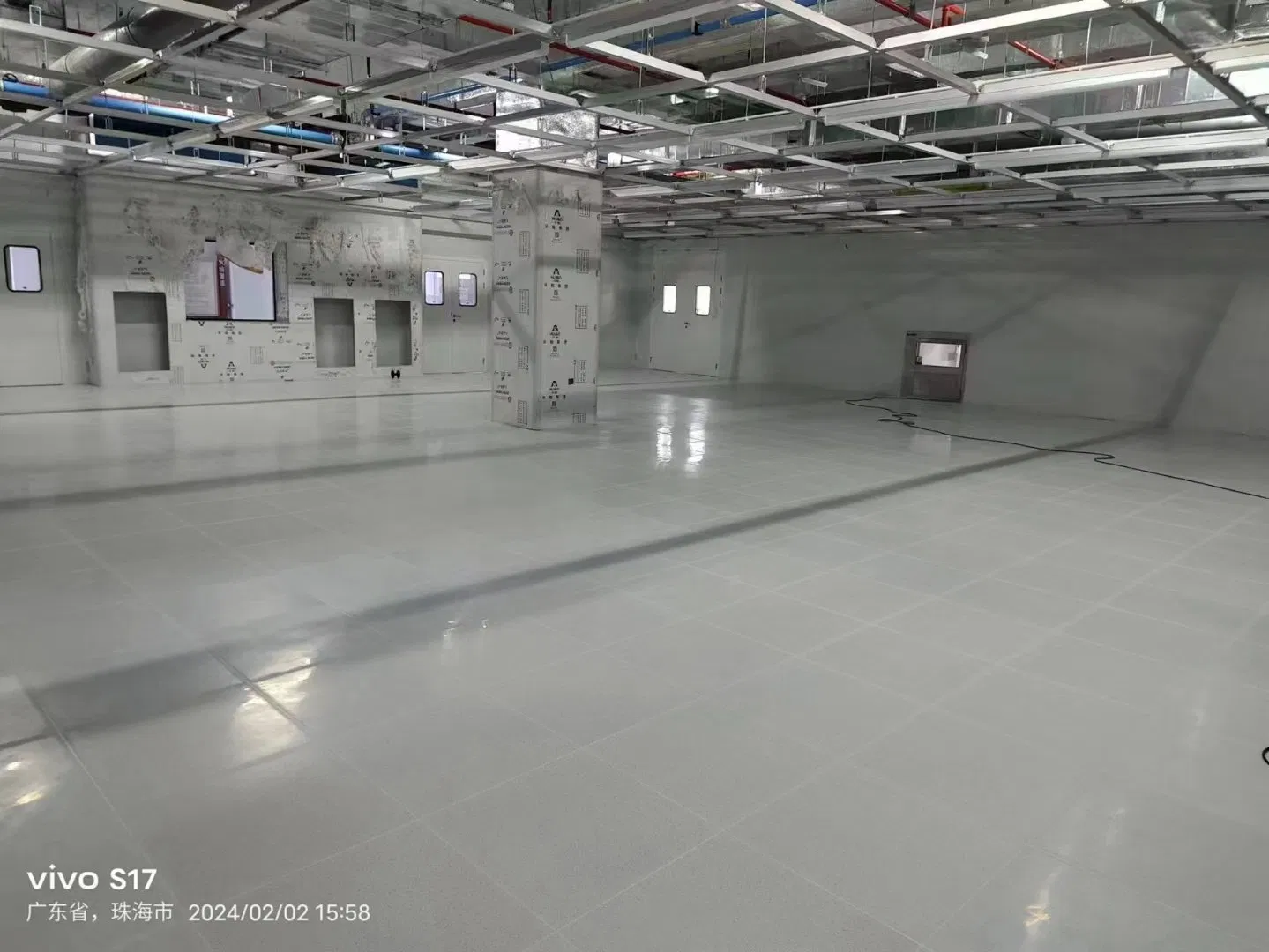 Conductive PVC Tiles Resistance 10^4`10^6 Size 610mmx610mmx2.5 Data Center Application