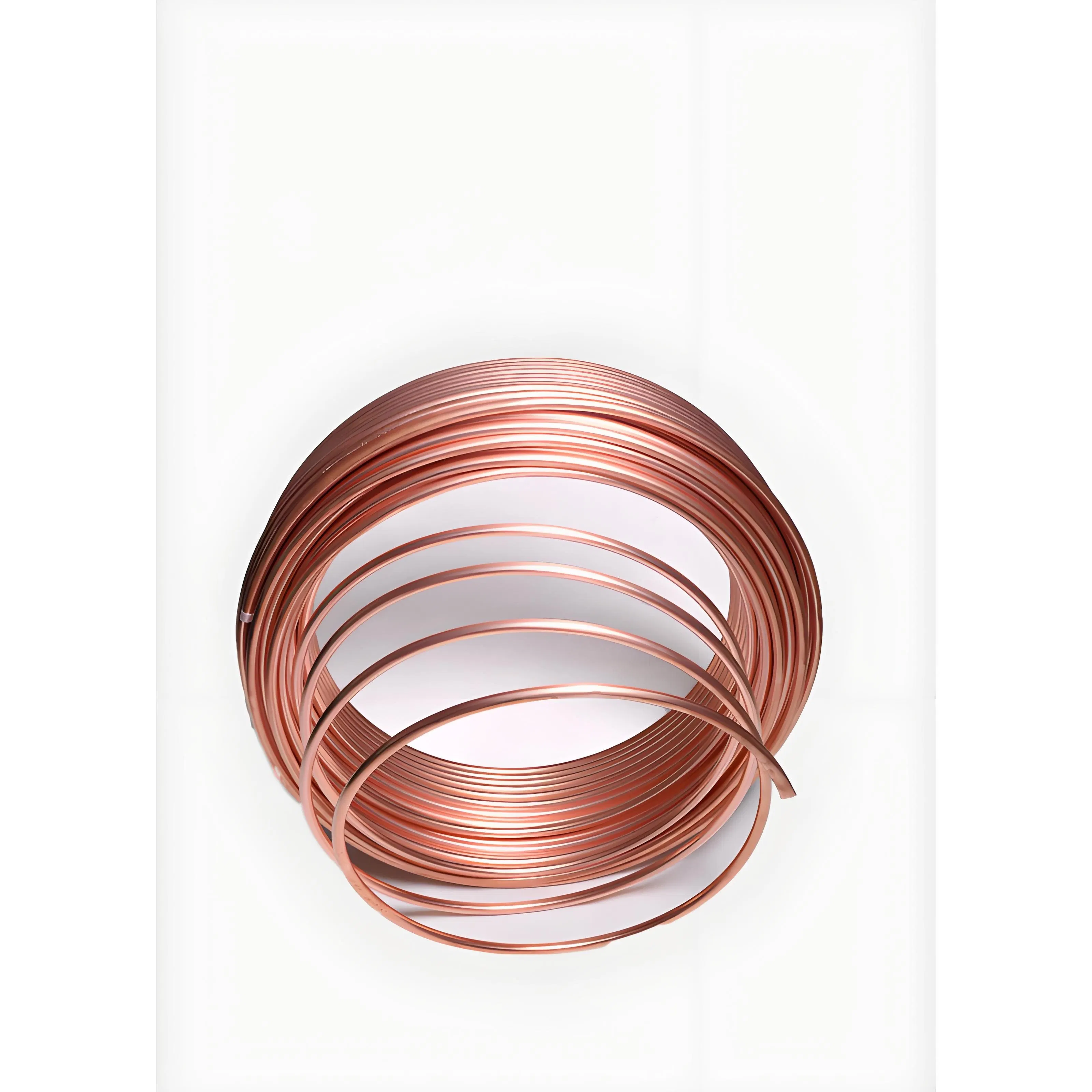 High Quality Factory Direct Wholesale Manufacturer Customized Cheap Price 1/4" 1/2" Tp2 Copper Pipe Air Conditioner and Refrigerator Refrigeration Copper Tube