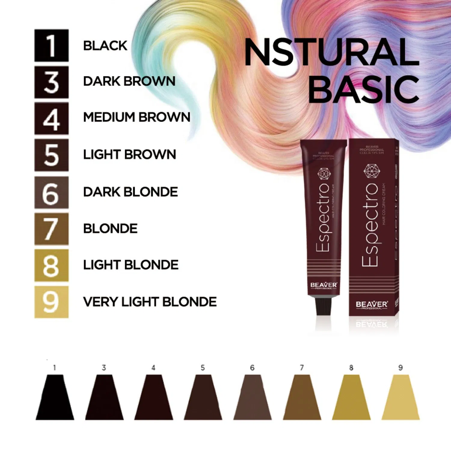 Beaver 100ml Hair Color Dye