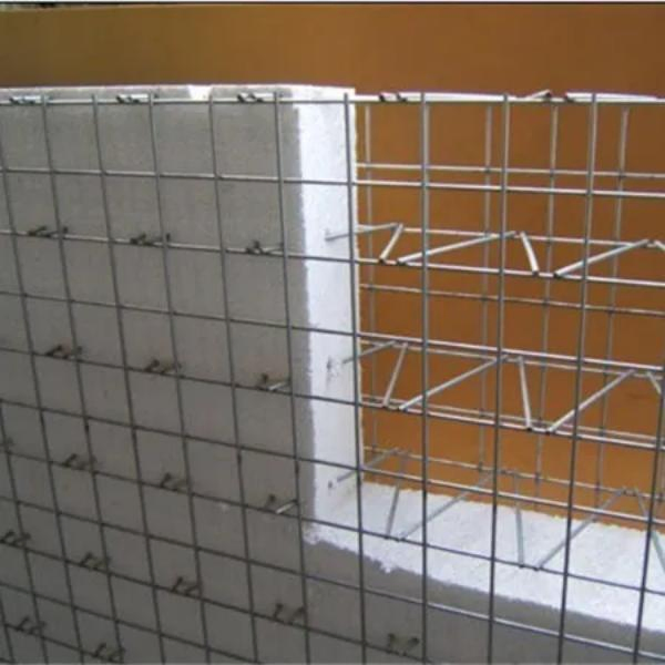 Galvanized Steel Wire Mesh 3D EPS Foam Sandwich Sheet for Exterior Wall