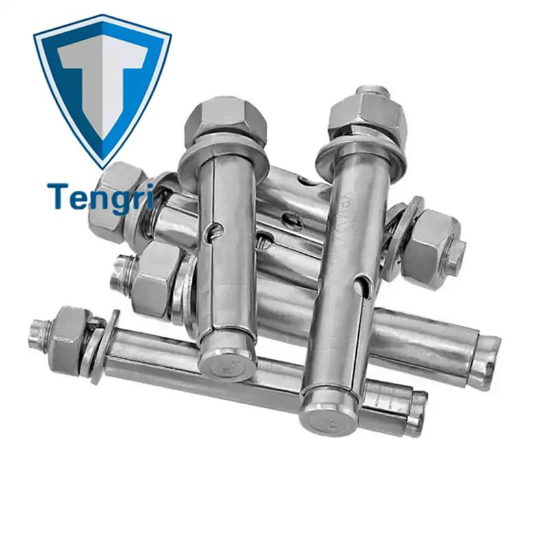 Анкерный болт клиновой с гайкой для лифтов