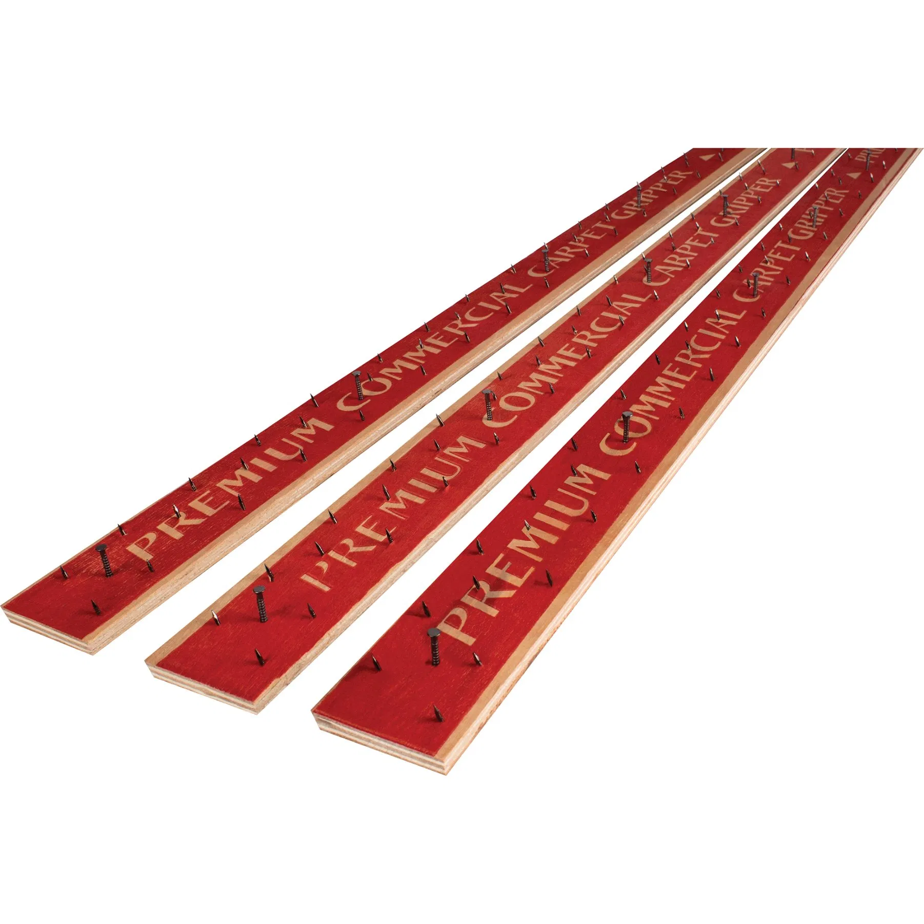 HL-520, 4ft 1-3/4" Wide 3/4"x13GA (RS Wood Nail) Carpet Installation Tools Carpet Gripper Tack Strip , 1220mm*44mm*6.2mm