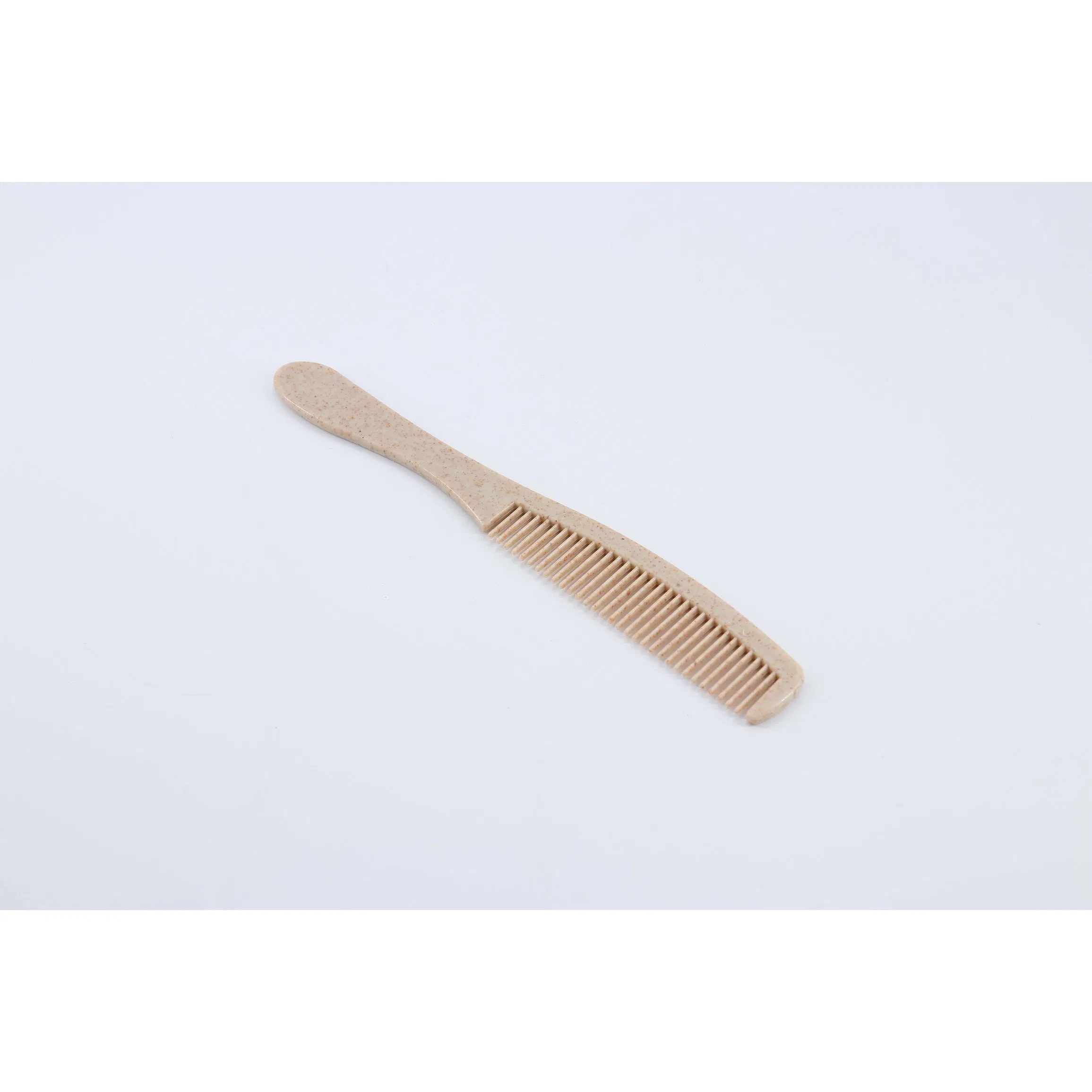 Wholesale Eco Friendly Hotel Foldable Short Wheat Straw Hair Comb