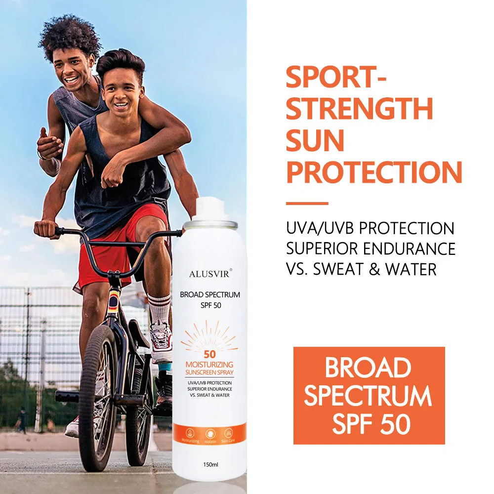 Organic Sunblock Waterproof Moisturizing Whitening SPF 50 Sunscreen Mist Spray