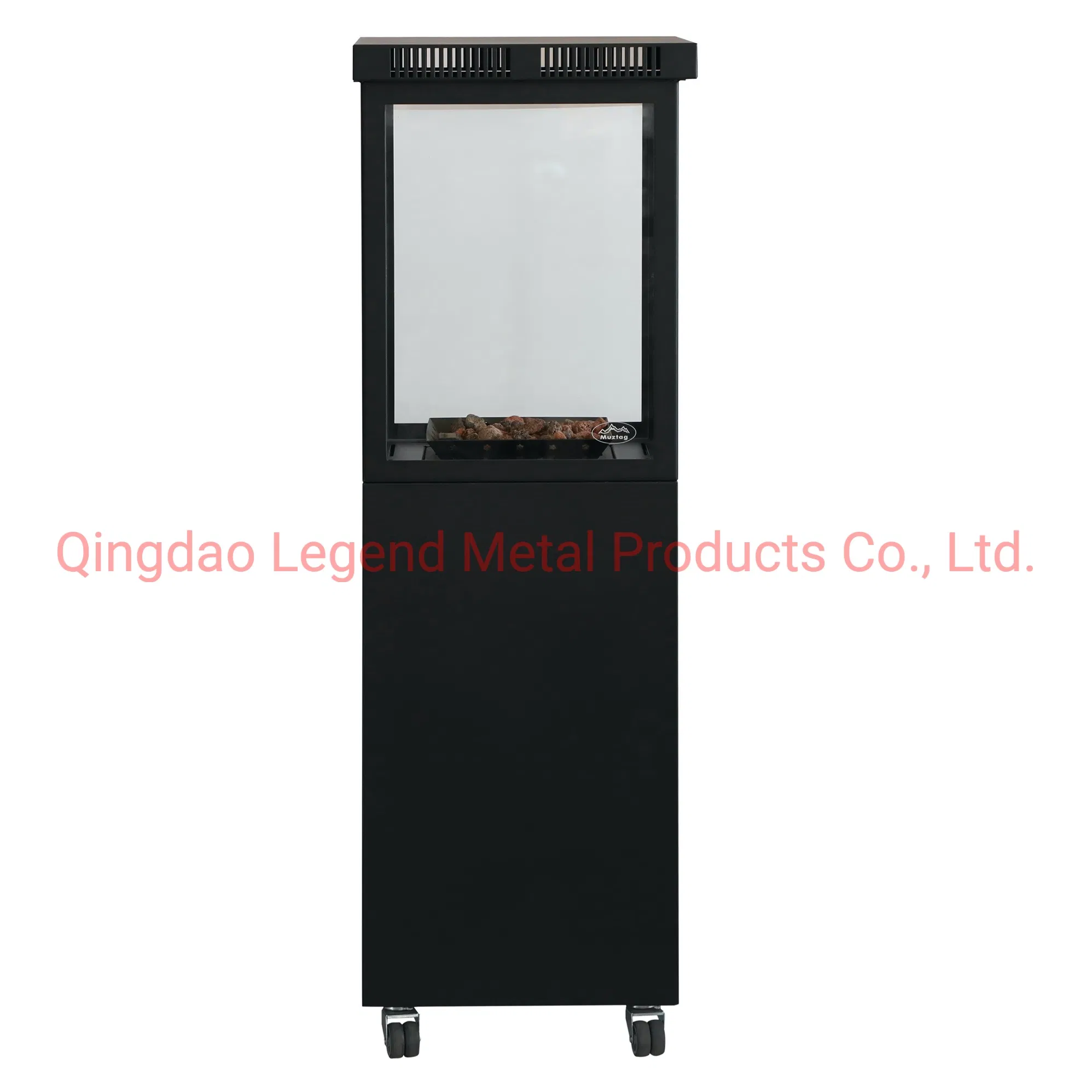 LPG Butane Propane Outdoor Fireplace with Real Flame Muztag Mkii
