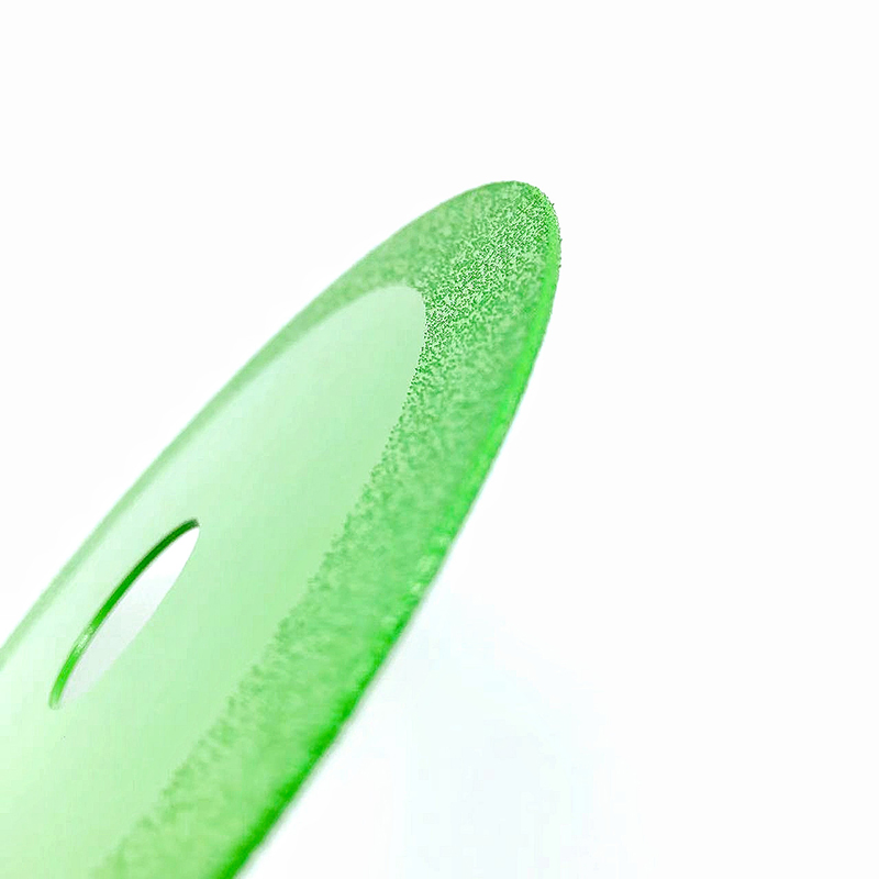 4"/4.5"/5" Thin Glass Cutting Disc Diamond Saw Blade for Jade Crystal Bottles Ceramic Tile Smooth Cutting and Grinding for Angle Grinder