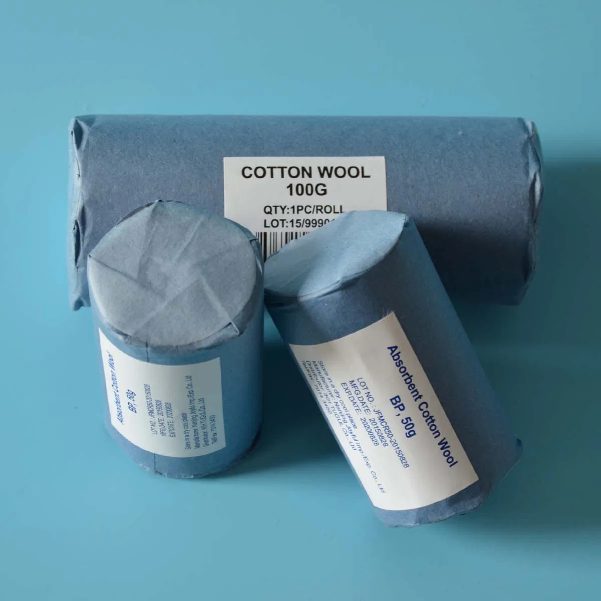 Highly Absorbent Cotton Roll for Surgical Use