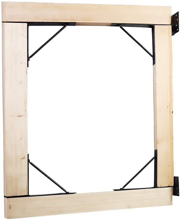 Anti Sag Gate Kit -Gate Corner Bracket-90 Degree Bracket Gate Hinges