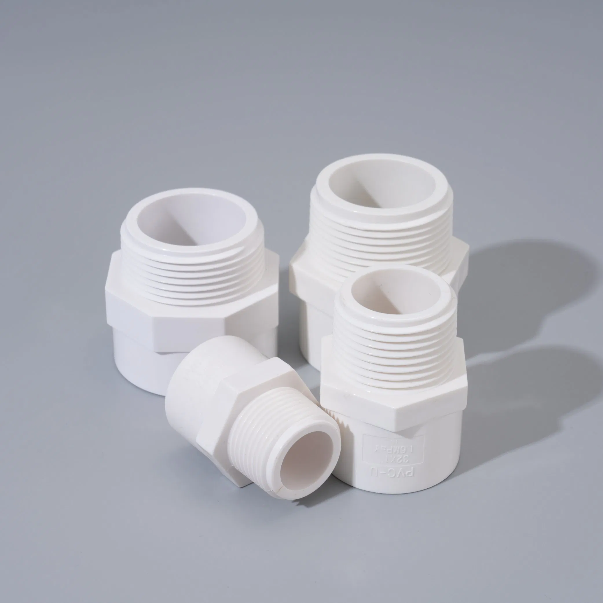 High-Pressure and Heat-Resistant PVC Male Thread Adapter Fitting for Pipe Fittings