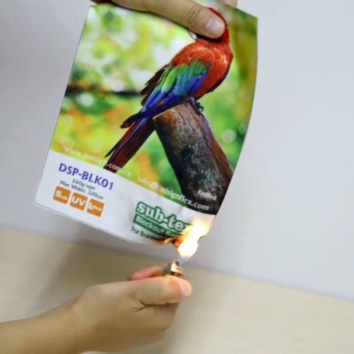 Woven Polyester Black Backdrop Fabric with Slight Stretch for Sublimation Stand