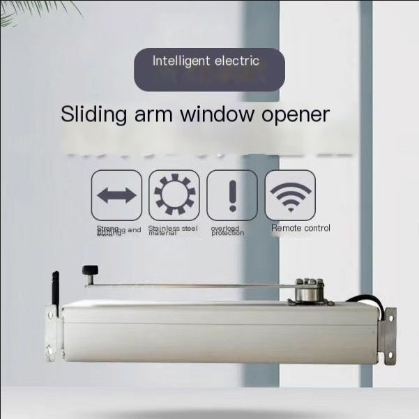 Electric Window Opener Remote Control Sliding Window Motor Home Smart Aluminium Accessories Sliding Window Driver