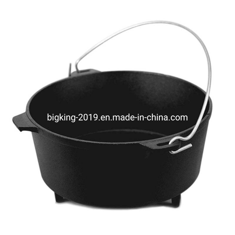 Large Capacity Baking Oven Roast Cast Iron Potato Casseroles