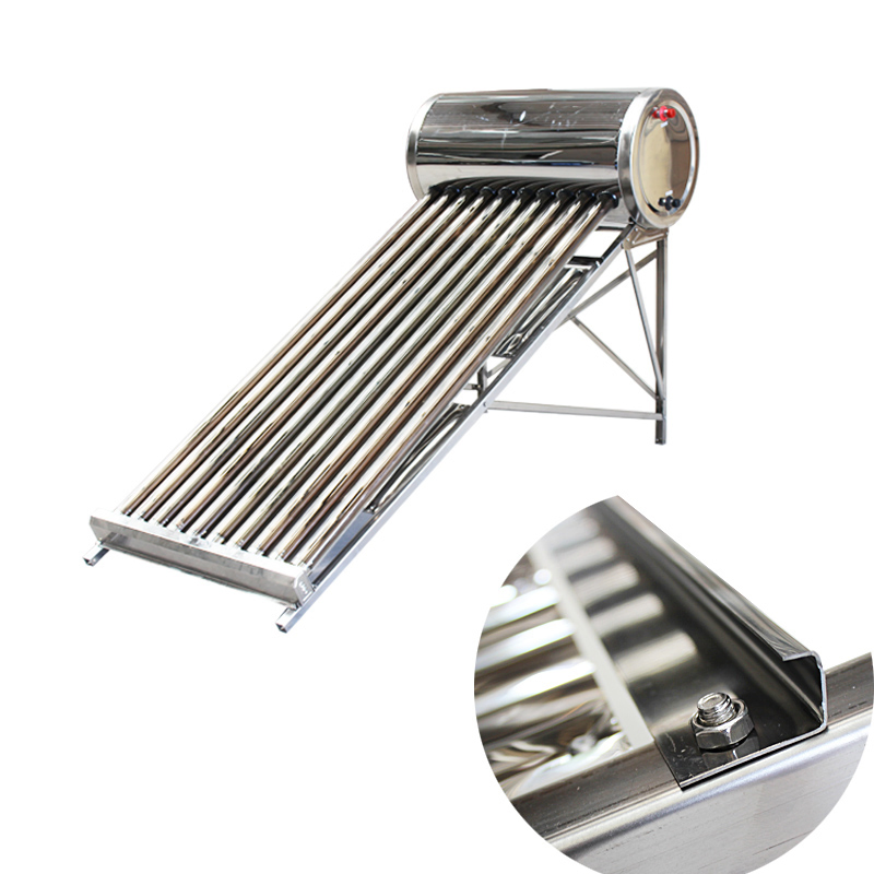 Integrated Solar Hot Water Boiler 25 Years Long Lifespan for Three People Bathing