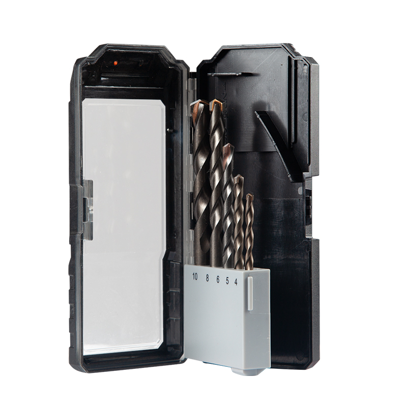 Kendo 5PCS Multi-Purpose Twist Drill Bit Set Marble Drill Bits Rock Drill Bits