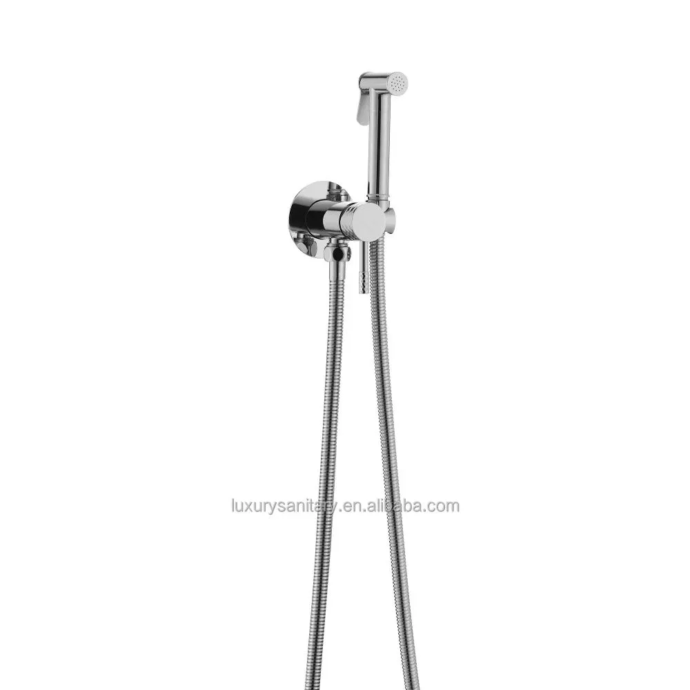 New Style High Quality Diamond Cutting Toilet Bidet Sprayer Set