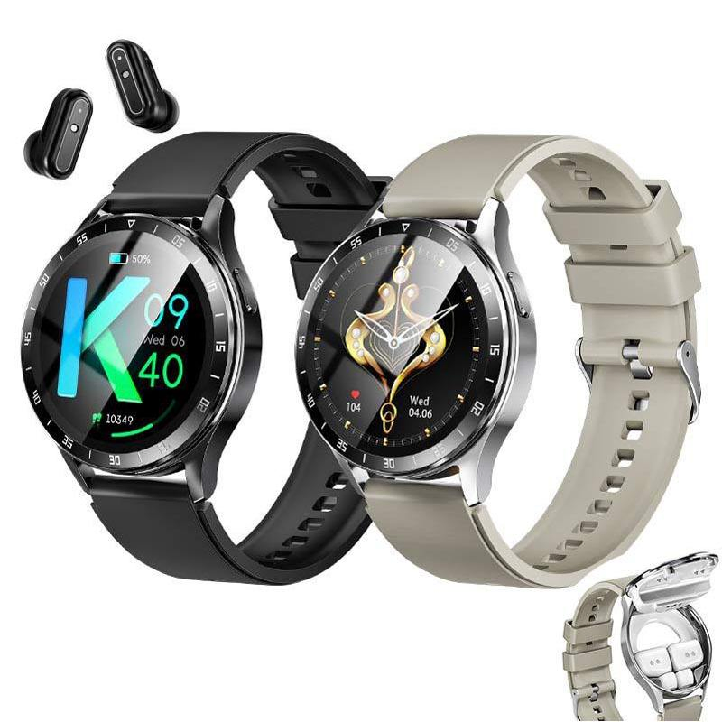 Premium 1.39-Inch Bt Call Smart Watch with Earbuds