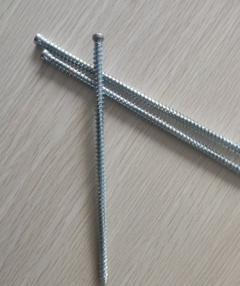 Cylindrical Head Concrete Screw with Trox Zinc Plated