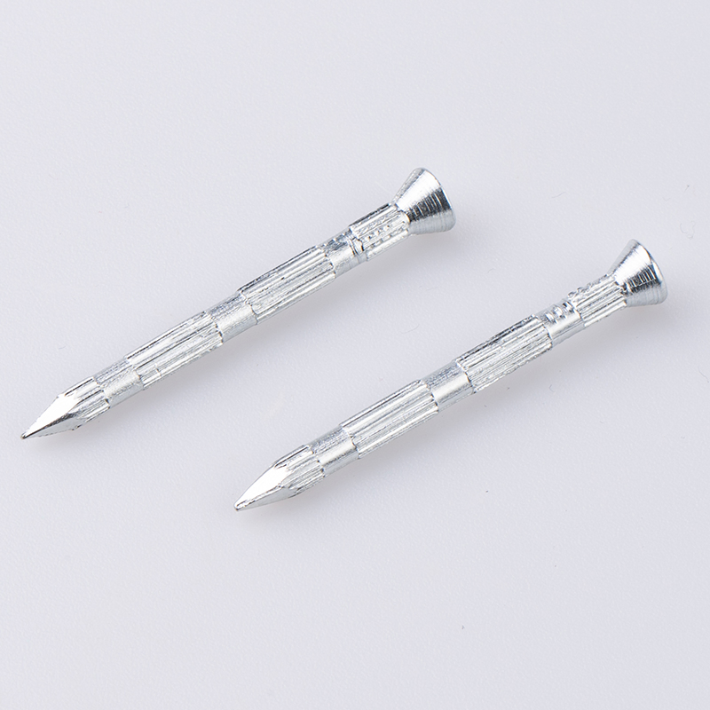 Custom Straight Grain Countersunk Flat Head Screw Non Standard Metal Galvanized Nail