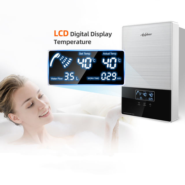 Hot Selling Electric Tankless Water Heater 13 Kw at 240 Volts with Patented Self Modulating Technology