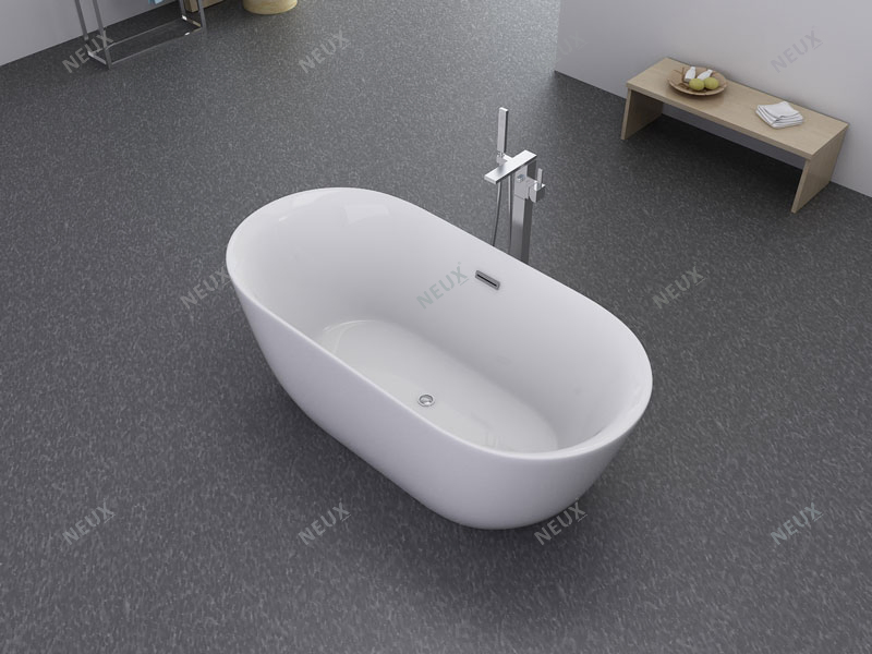 Акриловая ванна овальная европейская LT-704