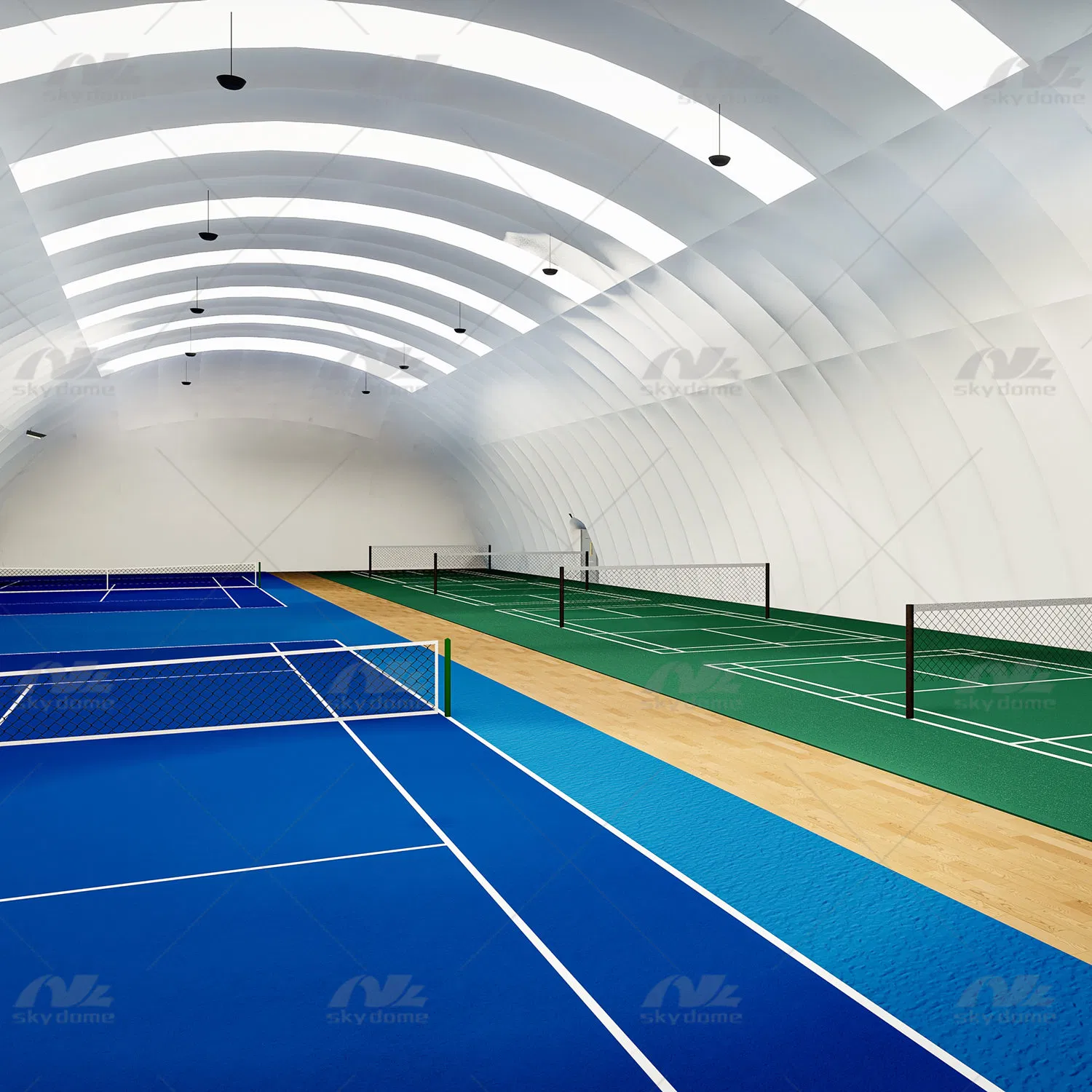 Good Quality Inflatable Tennis Eco-Friendly Air Dome Tent