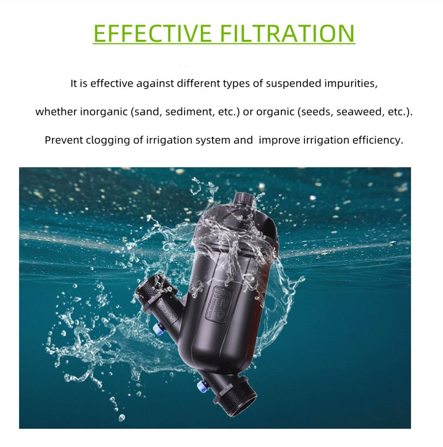 Wholesale 2 Inch Y Type Plastic Water Disc Drip Irrigation Filter for Farm Garden