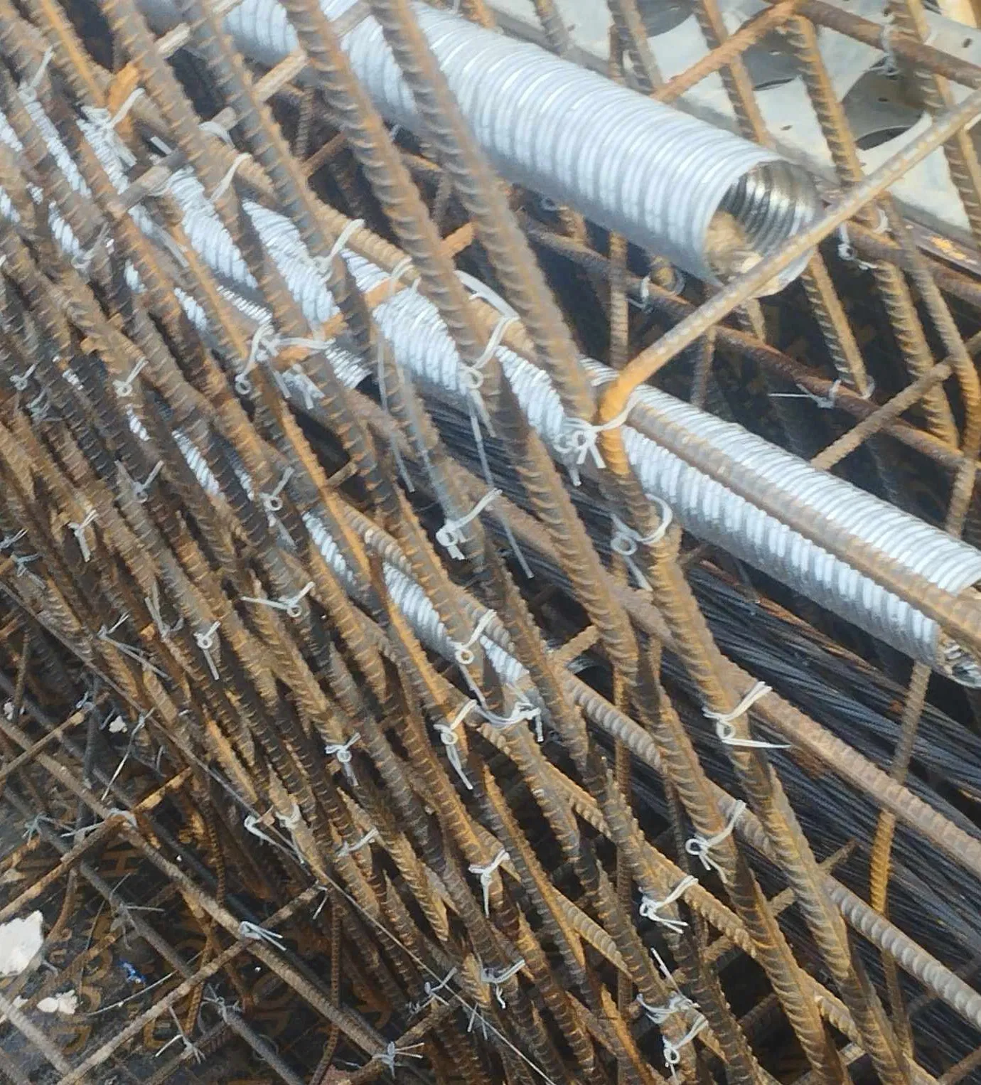 Galvanized Corrugated Duct Post Tensioning Corrugated Duct for Pre-Stressed Concrete