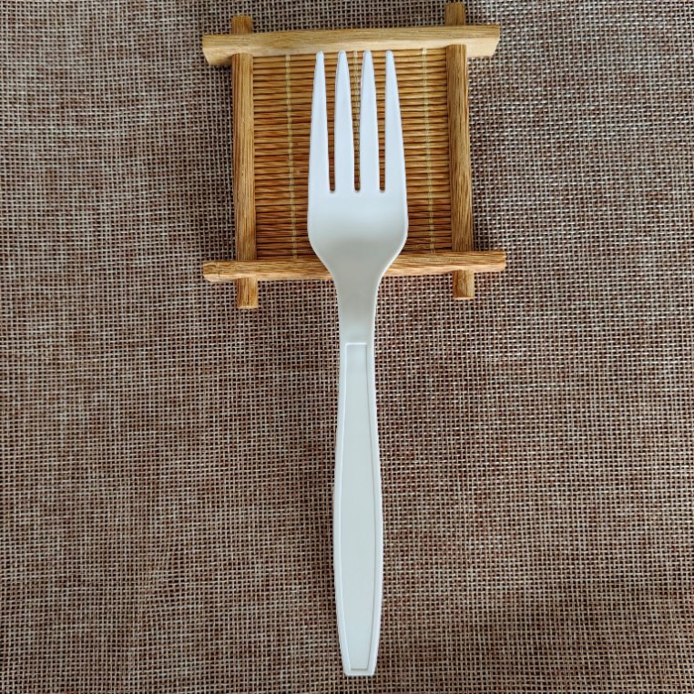 Bio-Based Corn Starch Cutlery Knife Fork and Spoon Biodegradable 6/7 Inch Disposable Tableware