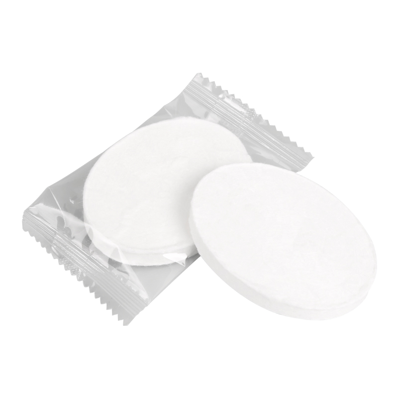 Lightweight Travel Oval Compressed Bath Towel - White Color Samples Available