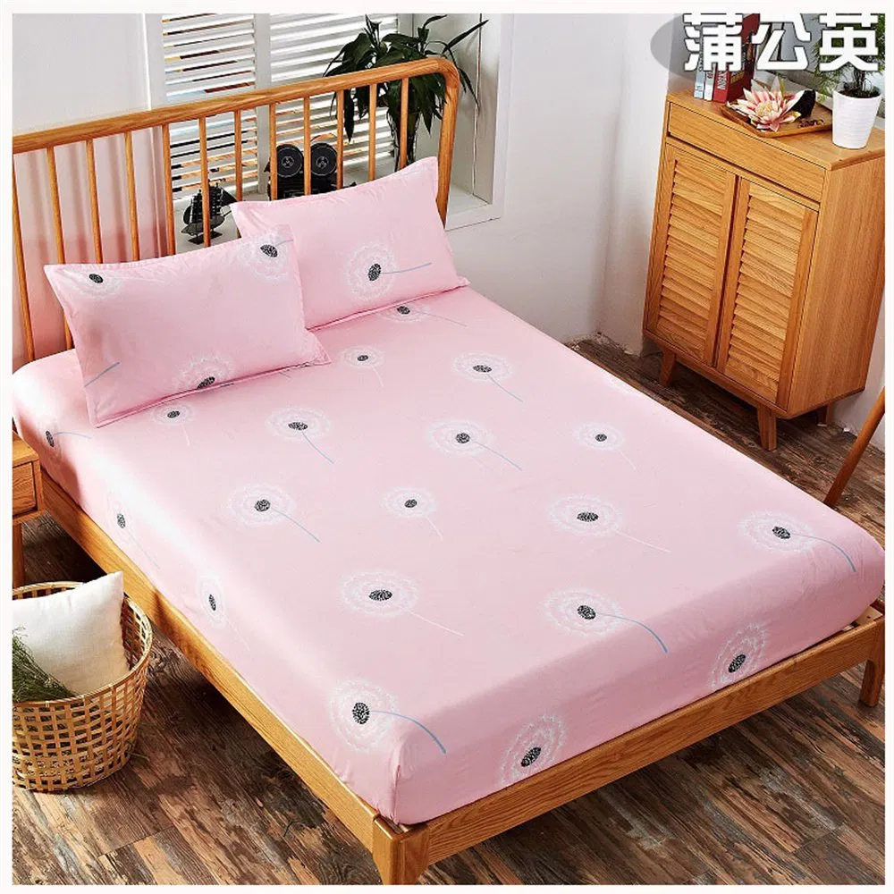 Hotel Home Fitted Bed Sheet Bedding Mattress Protector Deep Pocket Bottom Sheet